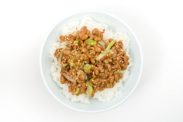 納豆ご飯