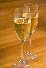 Two Glasses of Champagne