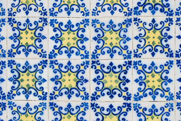 Portuguese glazed tiles