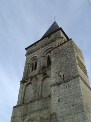 Fototapeta na wymiar Eglise romane du Gua