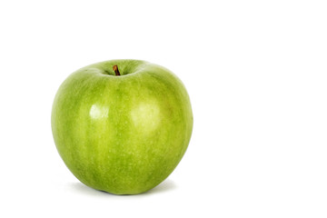 green apple isolated on white background