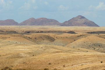 Fototapeta na wymiar montagne de Namib
