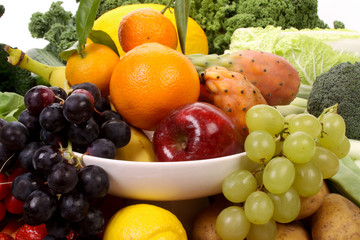 Fruits and vegetables