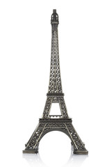 Eiffel tower with clipping path
