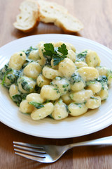 Spinach Gnocchi