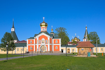 Fototapeta na wymiar Iversky Monastery