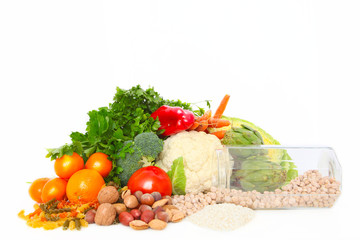 vegetarian or vegan healthy diet