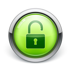 icône cadenas ouvert