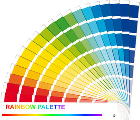 Rainbow palette