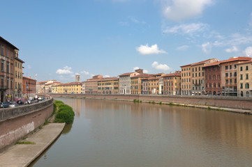 Obraz premium Arno river