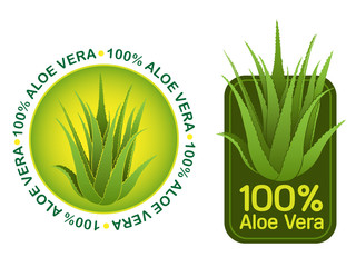 100% Aloe Vera Seals