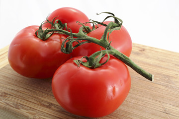 tomatoes on the table
