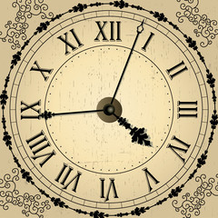 Vector old clock