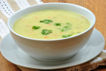 Farmhaus Gemüsesuppe