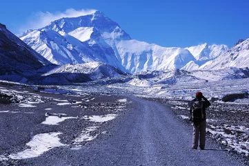 Crédence de cuisine en verre imprimé Everest Mont Everest