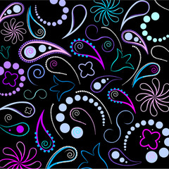 Flower vector background
