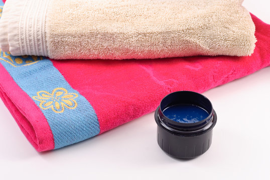 Laundry Detergent Cap Filled with Detergent