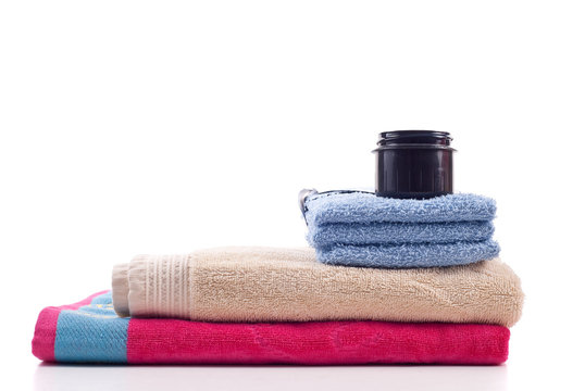 Laundry with Detergent Measuring Cup