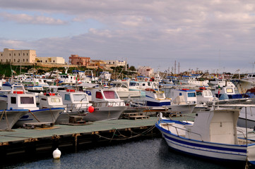 Lampedusa Sicile - Le port