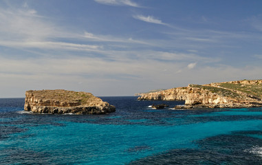 Ile de Comino Malte - C&ocirc;te