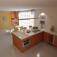 modern kitchen