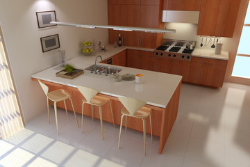 modern kitchen