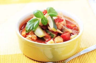 Minestrone soup