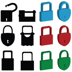 lock icons