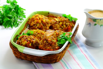 Creative food on the table