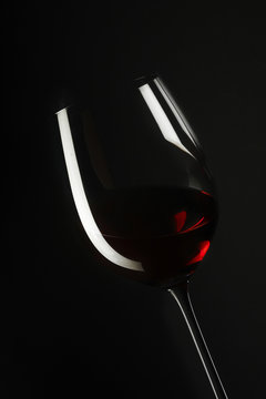 Calice di vino rosso