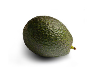 Avocado isolated on white