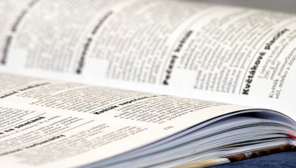 Fototapeta premium Cookbook