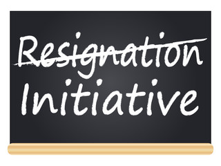 Obraz premium Initiative ergreifen