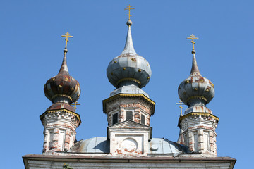 Fototapeta na wymiar Cathedral in Yuriev-Polsky Russia