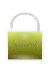 Security padlock