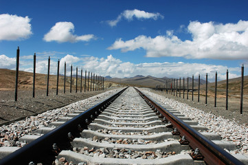 Railroad tracks