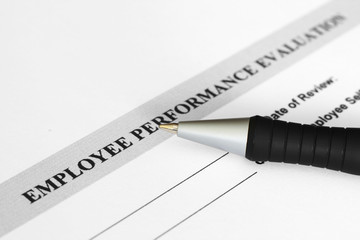 Employee performance evaluation