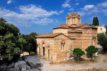 Fototapeta na wymiar Kościół Apostołów Świętego w Atenach