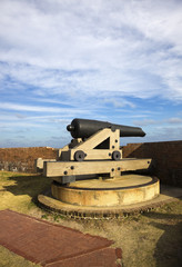 Cannon in Fort Pulaski