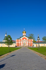 Fototapeta na wymiar Iversky Monastery