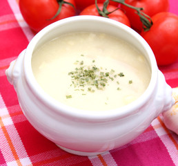 Spargelsuppe