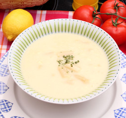 Spargelsuppe
