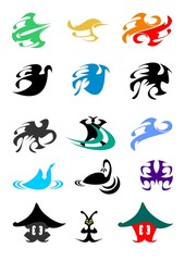 Full-color vector icons