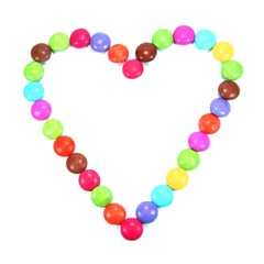 Coeur de bonbons