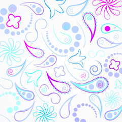 Flower vector background