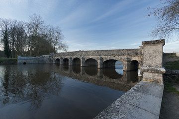 Pont du ch&acirc;teau de Chambord