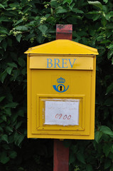 Briefkasten - ländlich - Schweden