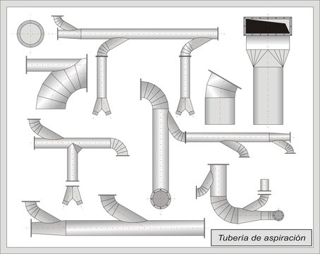 Tuberia aspiraci&oacute;n
