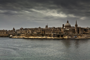 Overcast Valletta