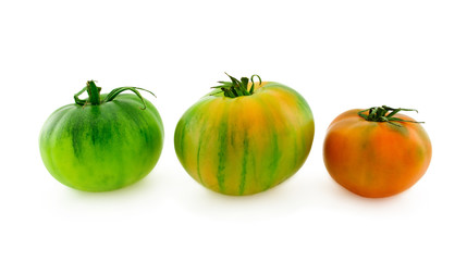 unripe tomatos